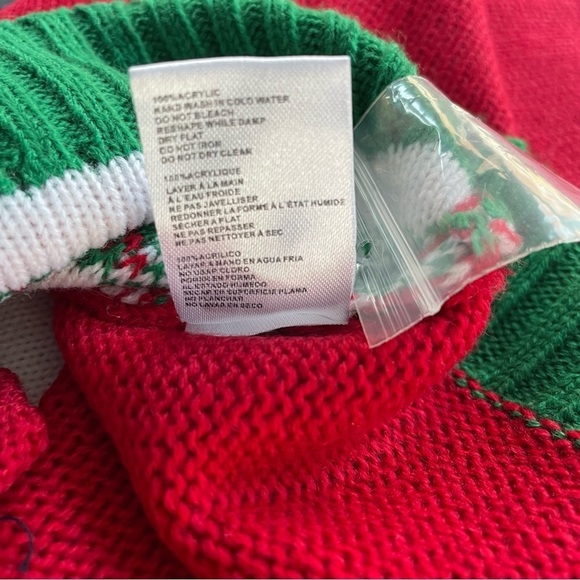 Miss Dazzle Ugly Sweater XS Two Hook and Latch Balls NWT - Picture 5 of 16